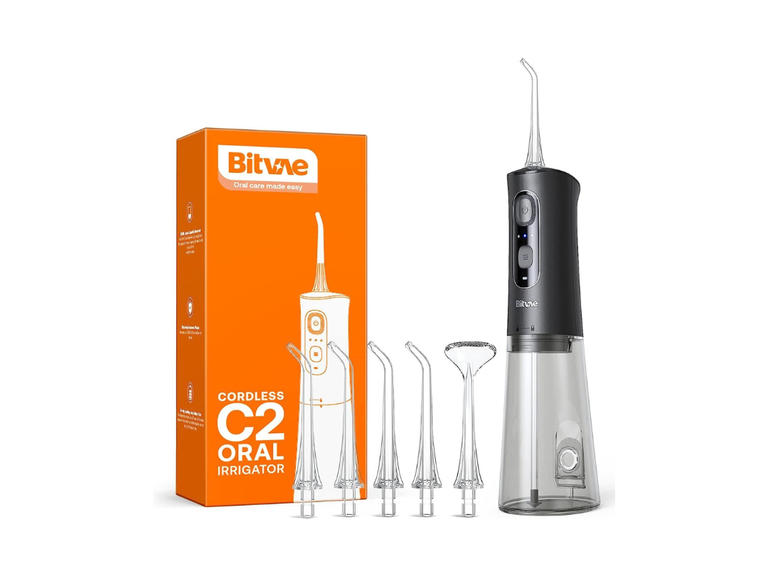 Buy Bitvae C2 Water Flosser – 6 Nozzles, Cordless in Qatar Buy Bitvae C2 Water Flosser – 6 Nozzles, Cordless in Qatar